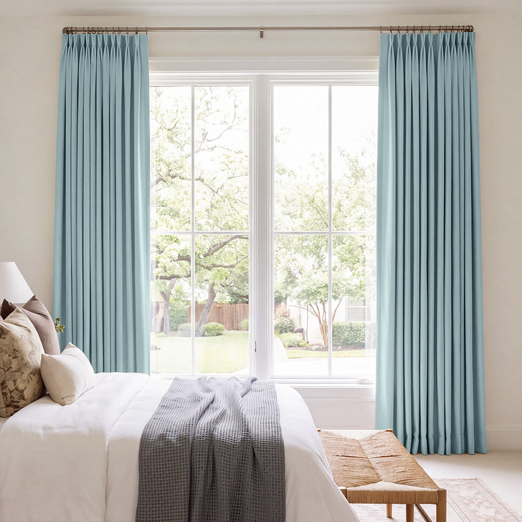 Nest Double-Sided Textured Blackout Curtain