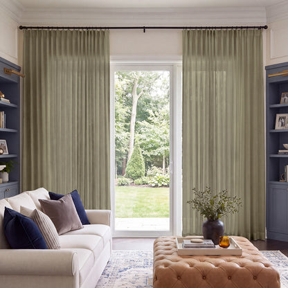 Summit Heavyweight Linen Look Curtain
