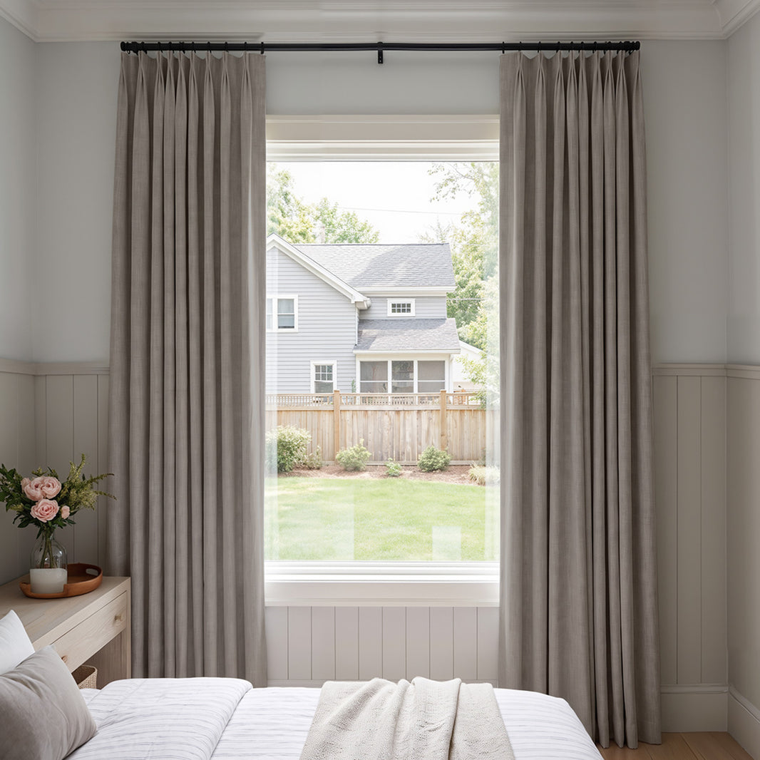 Dune Slub Linen Look Blackout Curtain