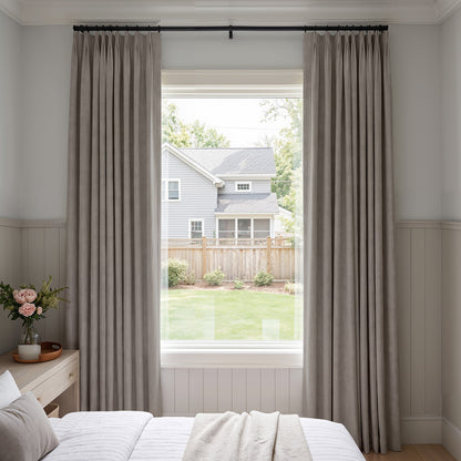 Dune Slub Linen Look Blackout Curtain