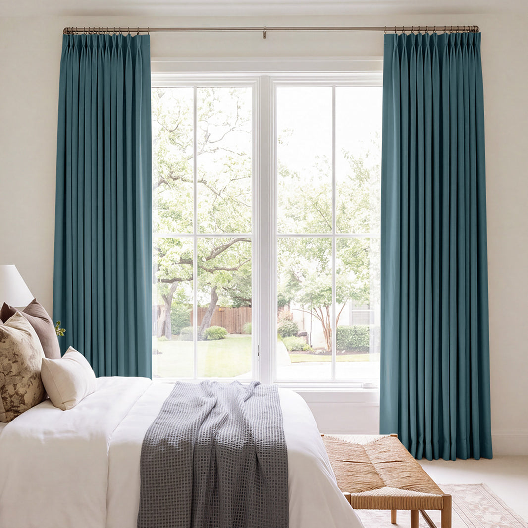 Nest Double-Sided Textured Blackout Curtain