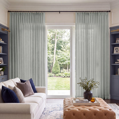 Summit Heavyweight Linen Look Curtain