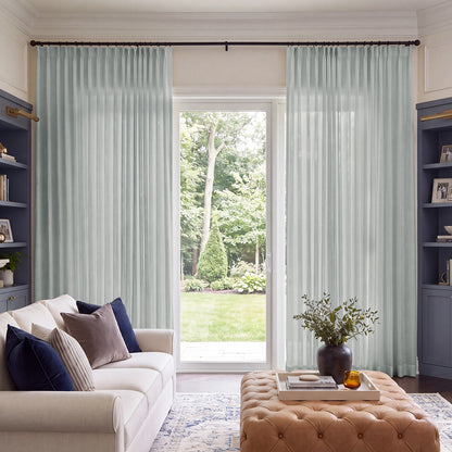 Summit Heavyweight Linen Look Curtain