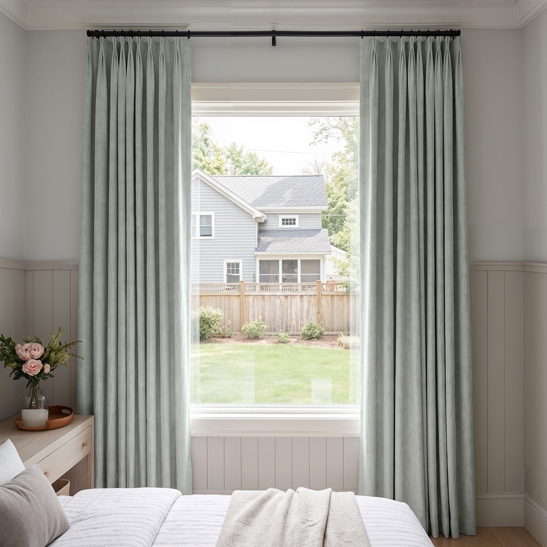 Dune Slub Linen Look Blackout Curtain