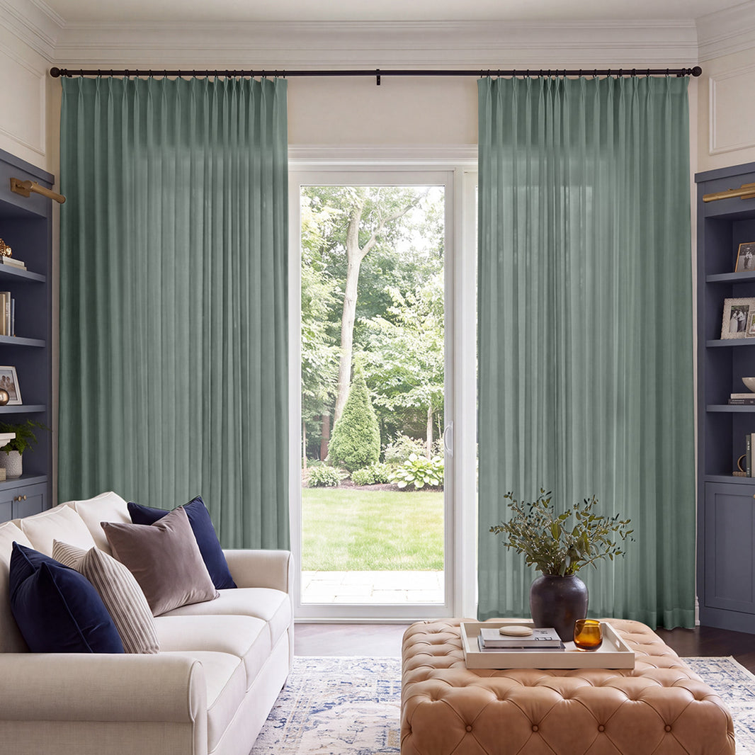 Summit Heavyweight Linen Look Curtain