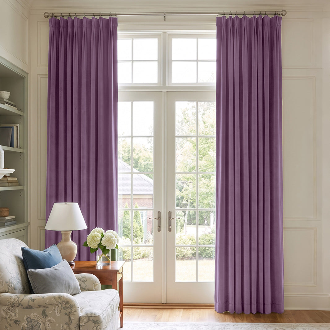 Rideaux occultants en lin Joydeco Flaxaline
