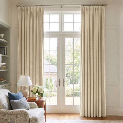 Plush Velvet Room Darkening Curtain