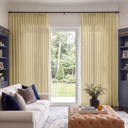 Summit Heavyweight Linen Look Curtain