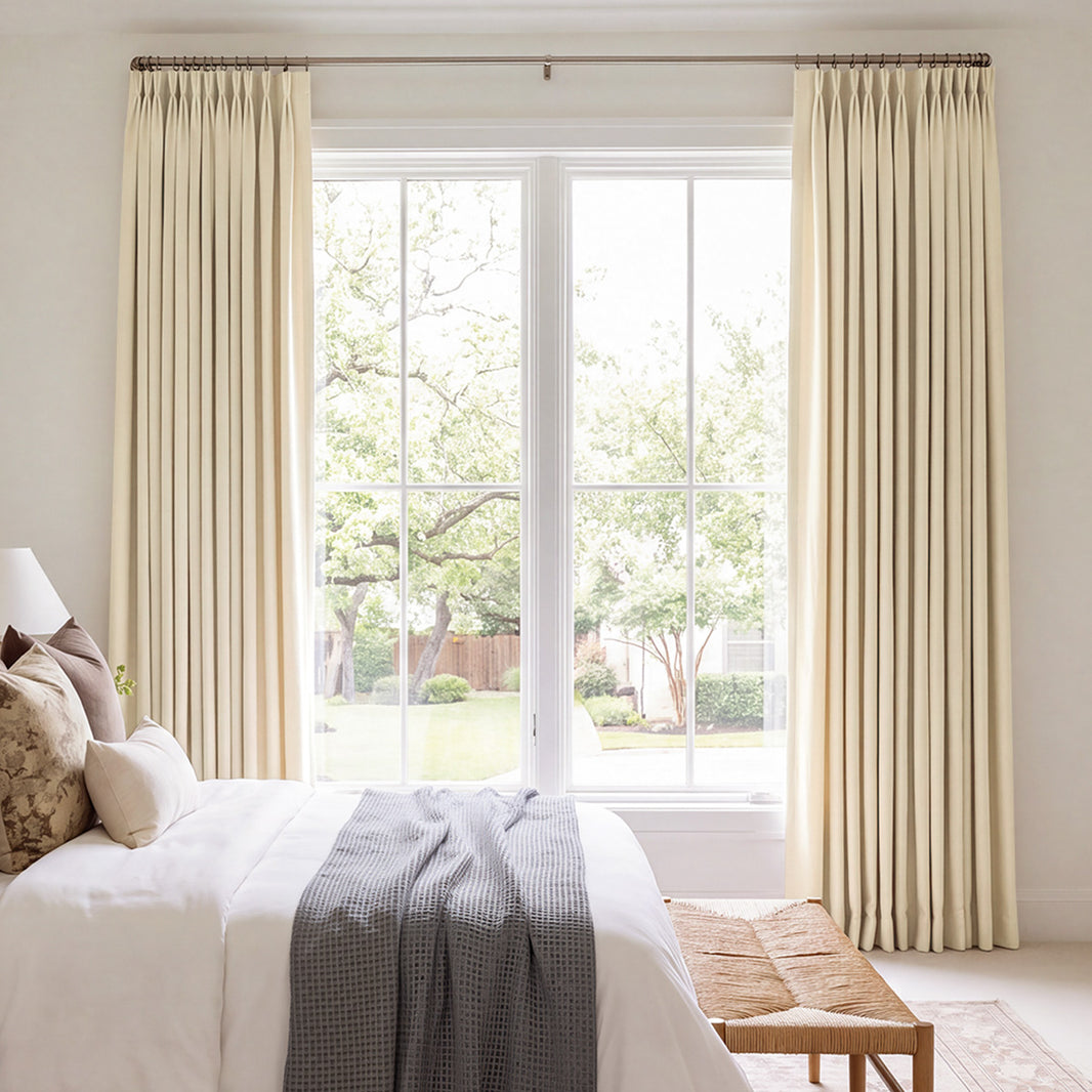 Nest Double-Sided Textured Blackout Curtain