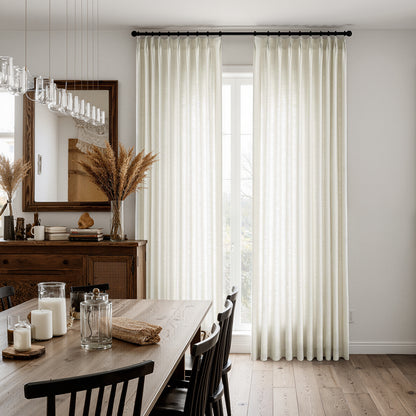 Callan Textured Linen Blend Curtain
