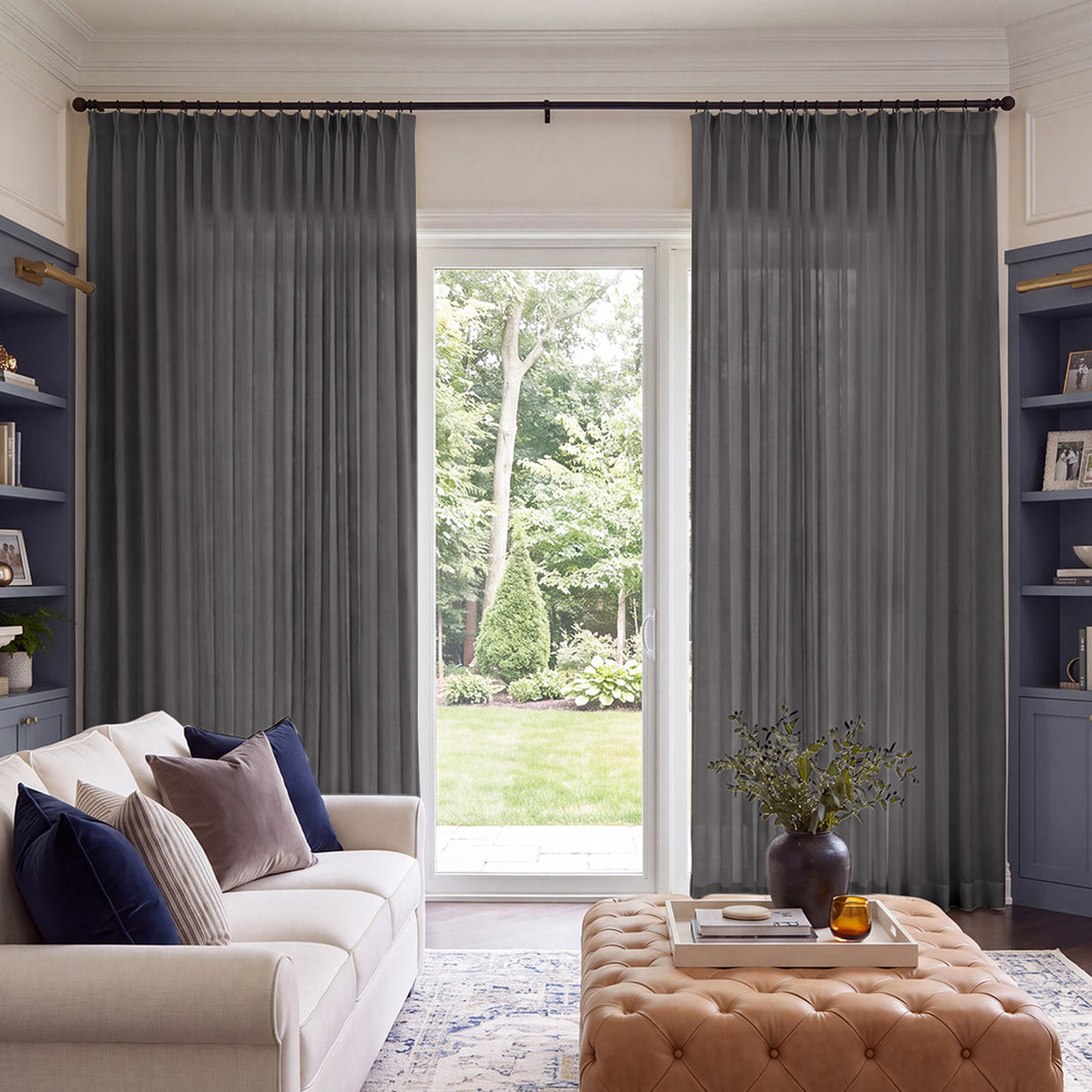 Summit Heavyweight Linen Look Curtain