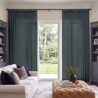 Summit Heavyweight Linen Look Curtain