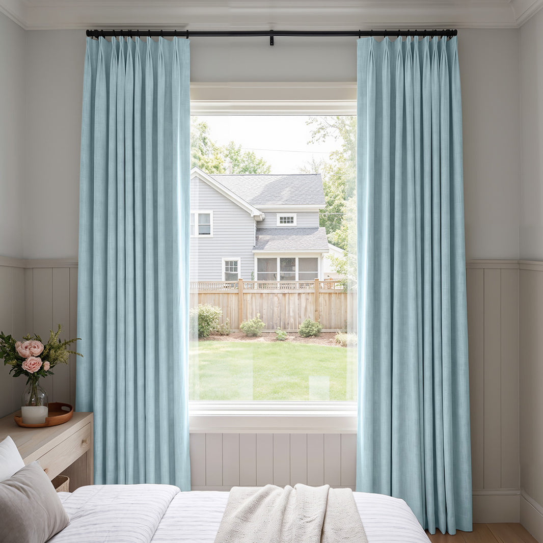 Dune Slub Linen Look Blackout Curtain
