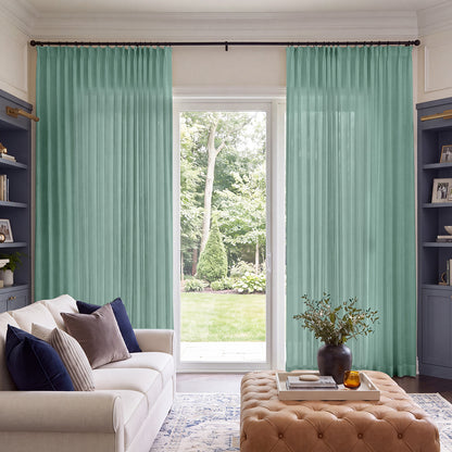 Summit Heavyweight Linen Look Curtain
