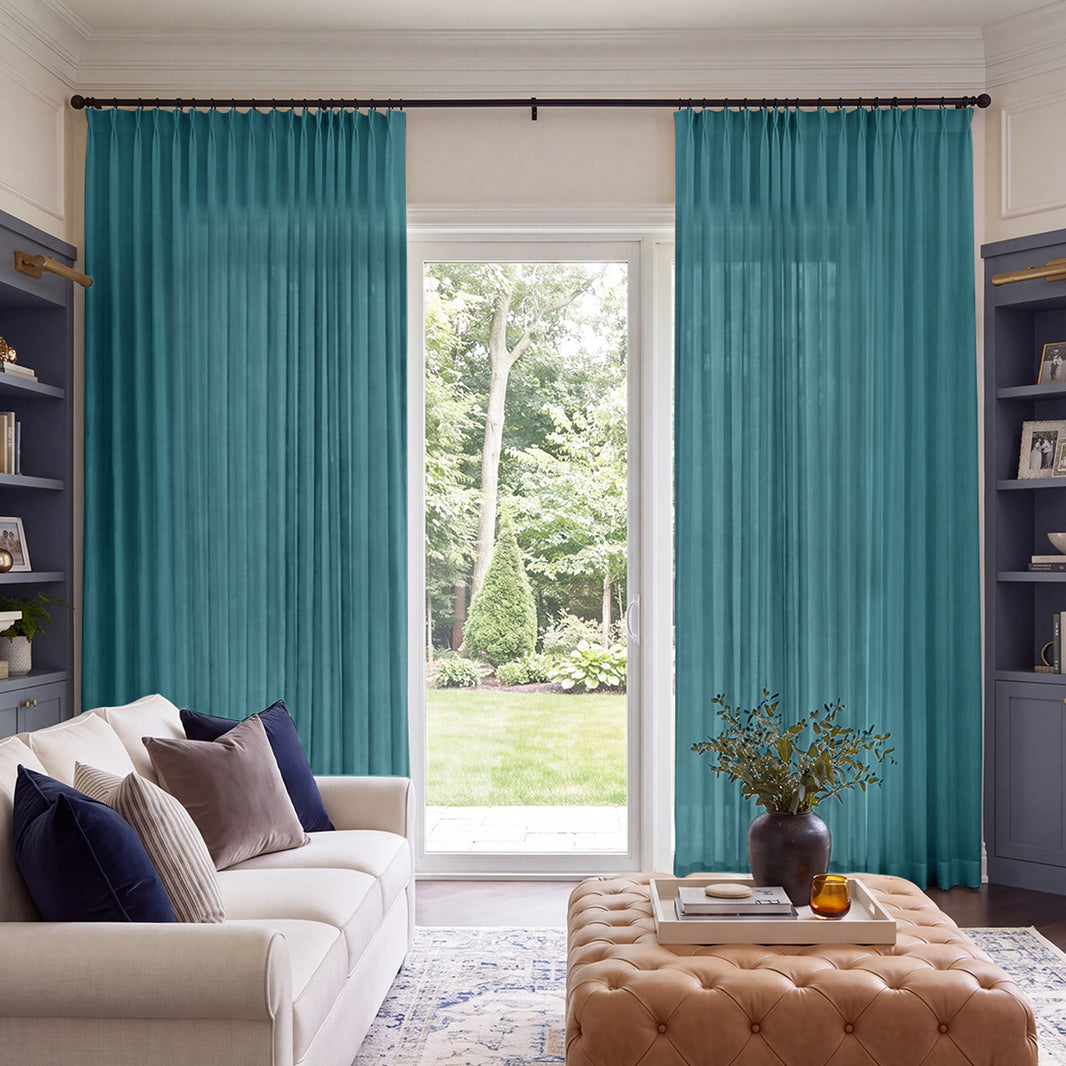 Summit Heavyweight Linen Look Curtain