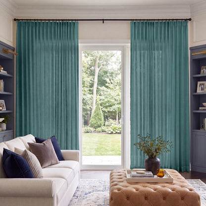Summit Heavyweight Linen Look Curtain