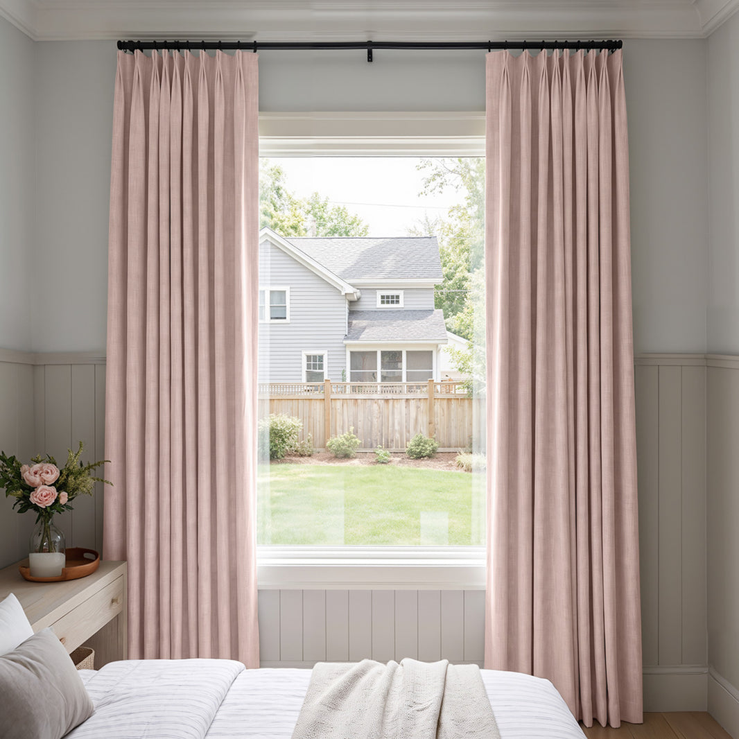 Dune Slub Linen Look Blackout Curtain