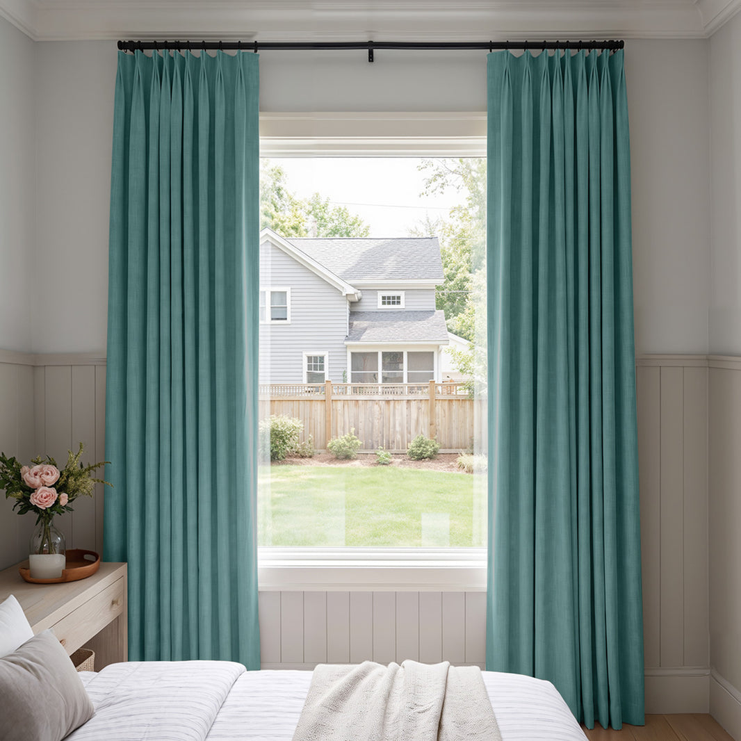 Dune Slub Linen Look Blackout Curtain