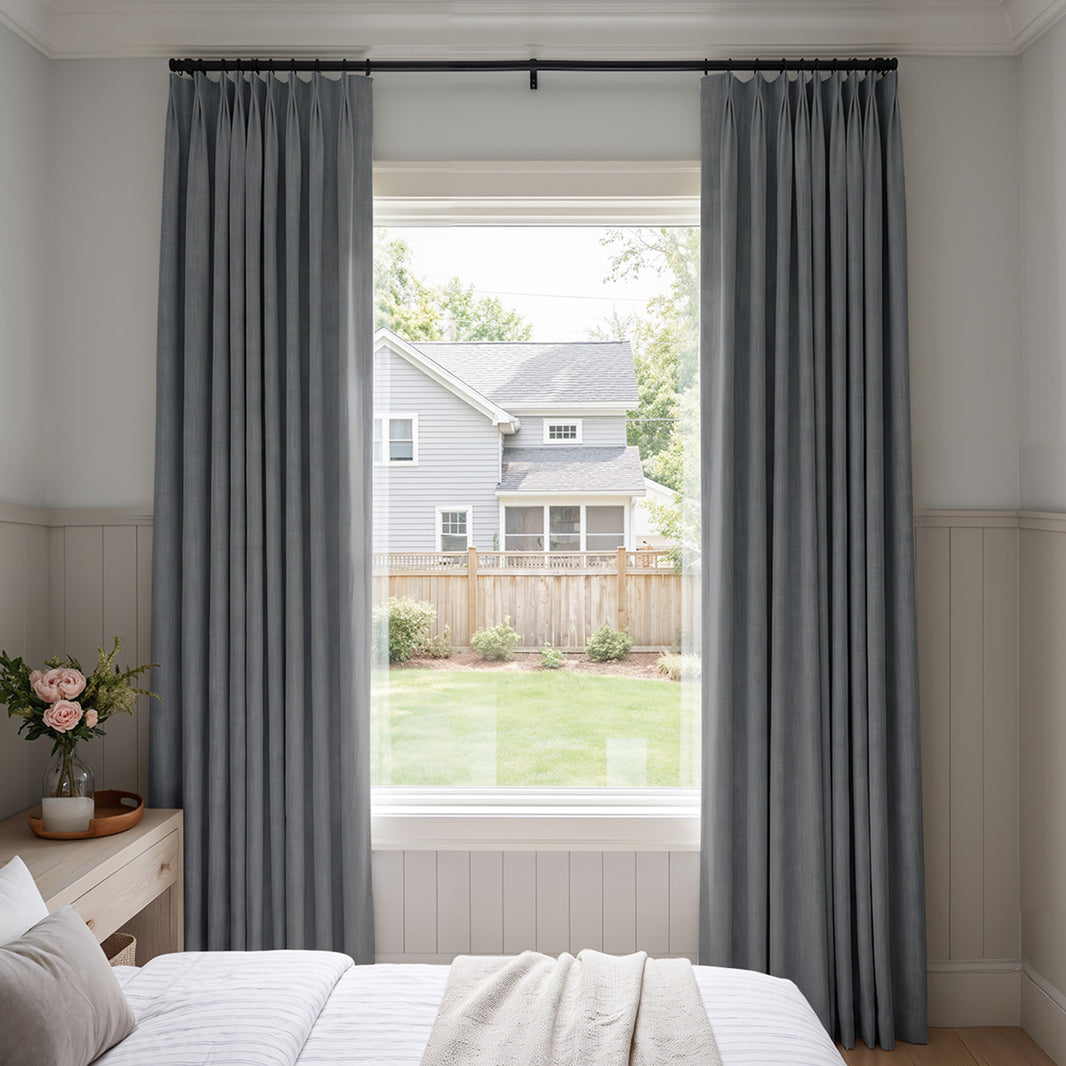 Dune Slub Linen Look Blackout Curtain
