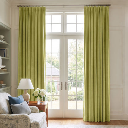 Plush Velvet Room Darkening Curtain