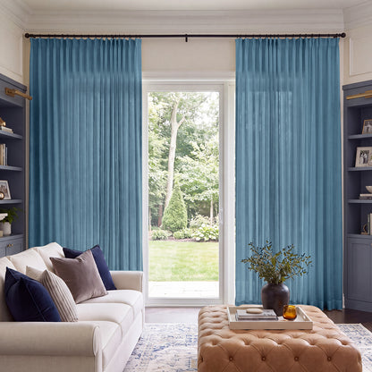 Summit Heavyweight Linen Look Curtain