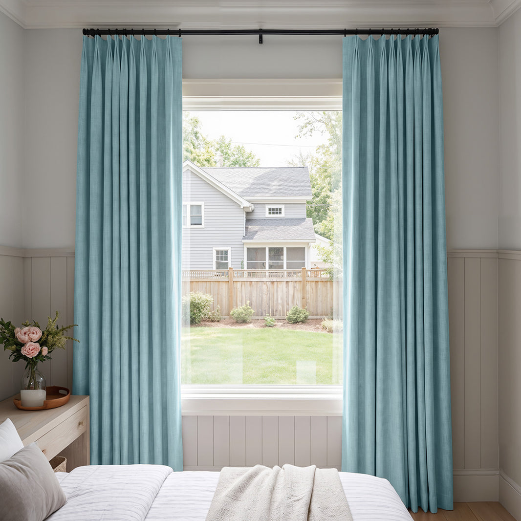 Dune Slub Linen Look Blackout Curtain