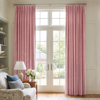 Plush Velvet Room Darkening Curtain