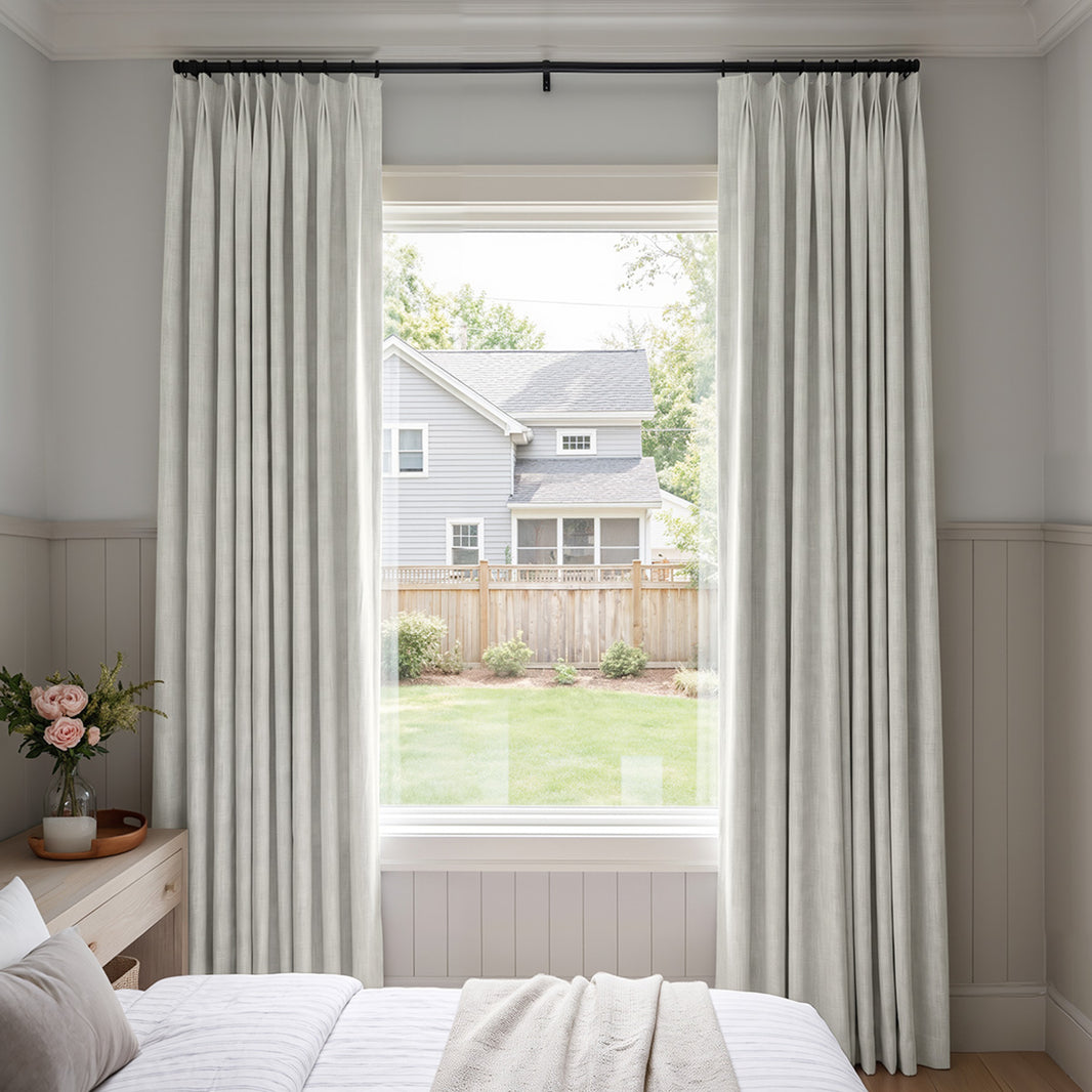 Dune Slub Linen Look Blackout Curtain