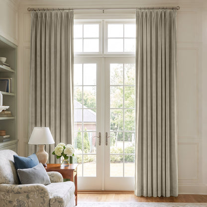 Plush Velvet Room Darkening Curtain