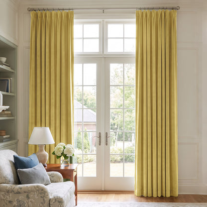 Plush Velvet Room Darkening Curtain