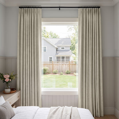 Dune Slub Linen Look Blackout Curtain