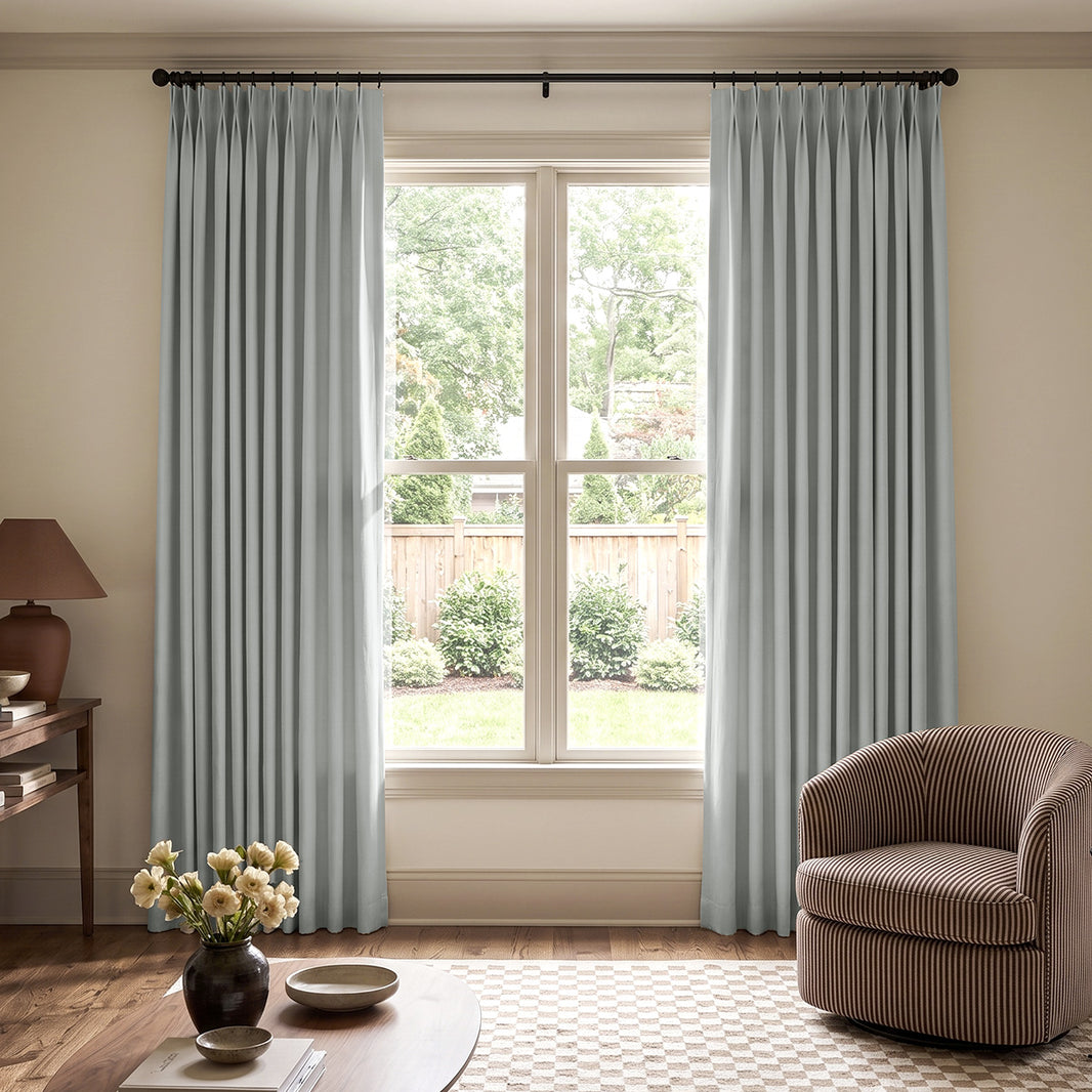 Blake Linen Look Blackout Curtain