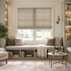 Avery Textured Linen Blend Light Filtering Roman Shade