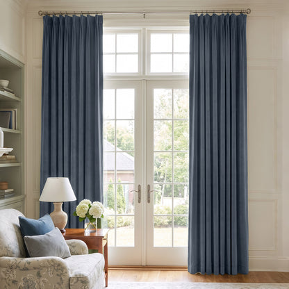 Plush Velvet Room Darkening Curtain