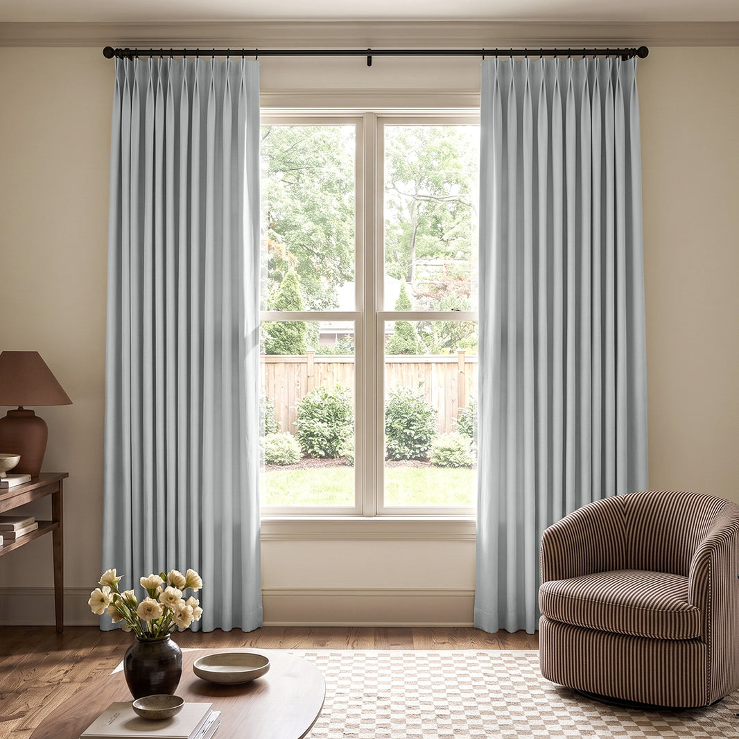 Blake Linen Look Blackout Curtain