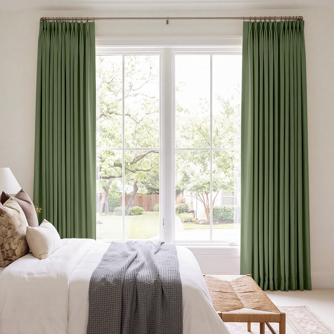Nest Double-Sided Textured Blackout Curtain