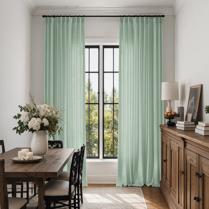 Mila Linen Light Filtering Curtain