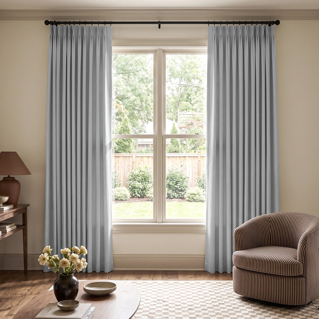 Blake Linen Look Blackout Curtain