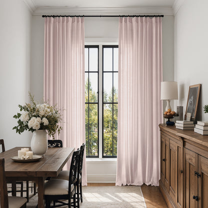 Mila Linen Light Filtering Curtain