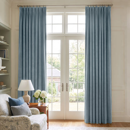 Plush Velvet Room Darkening Curtain