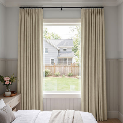 Dune Slub Linen Look Blackout Curtain