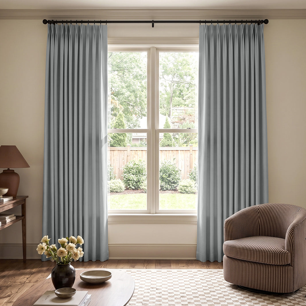 Blake Linen Look Blackout Curtain