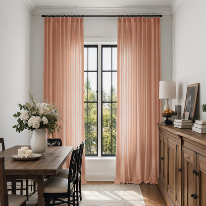 Mila Linen Light Filtering Curtain
