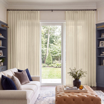 Summit Heavyweight Linen Look Curtain