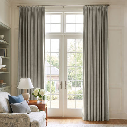 Plush Velvet Room Darkening Curtain