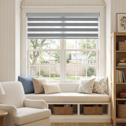Parker Light Filtering Dual Layer Zebra Shade