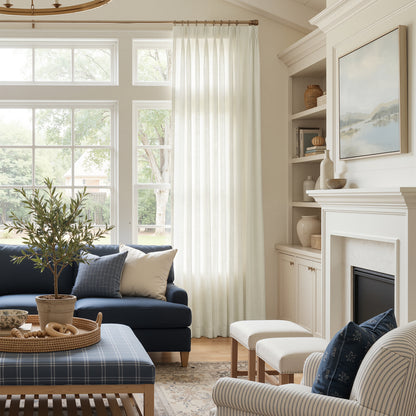Emery Linen Light Filtering Curtain
