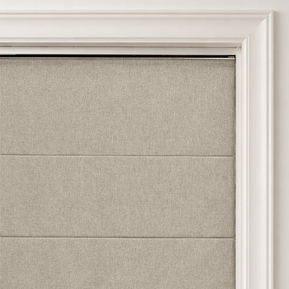 Palmer Textured 100% Blackout Roman Shade