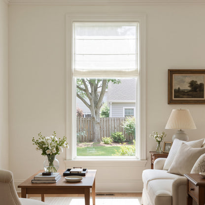 Cortinas opacas de lino Joydeco Flaxaline