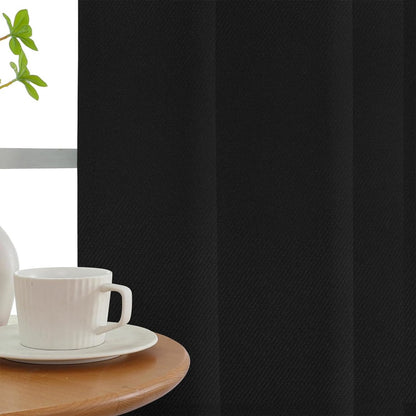 Joydeco Custom 100% Blackout Curtains Thermal Insulated Long Curtains & Drapes